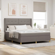 Letto a molle con materasso Talpa 180 x 200 cm Tessuto