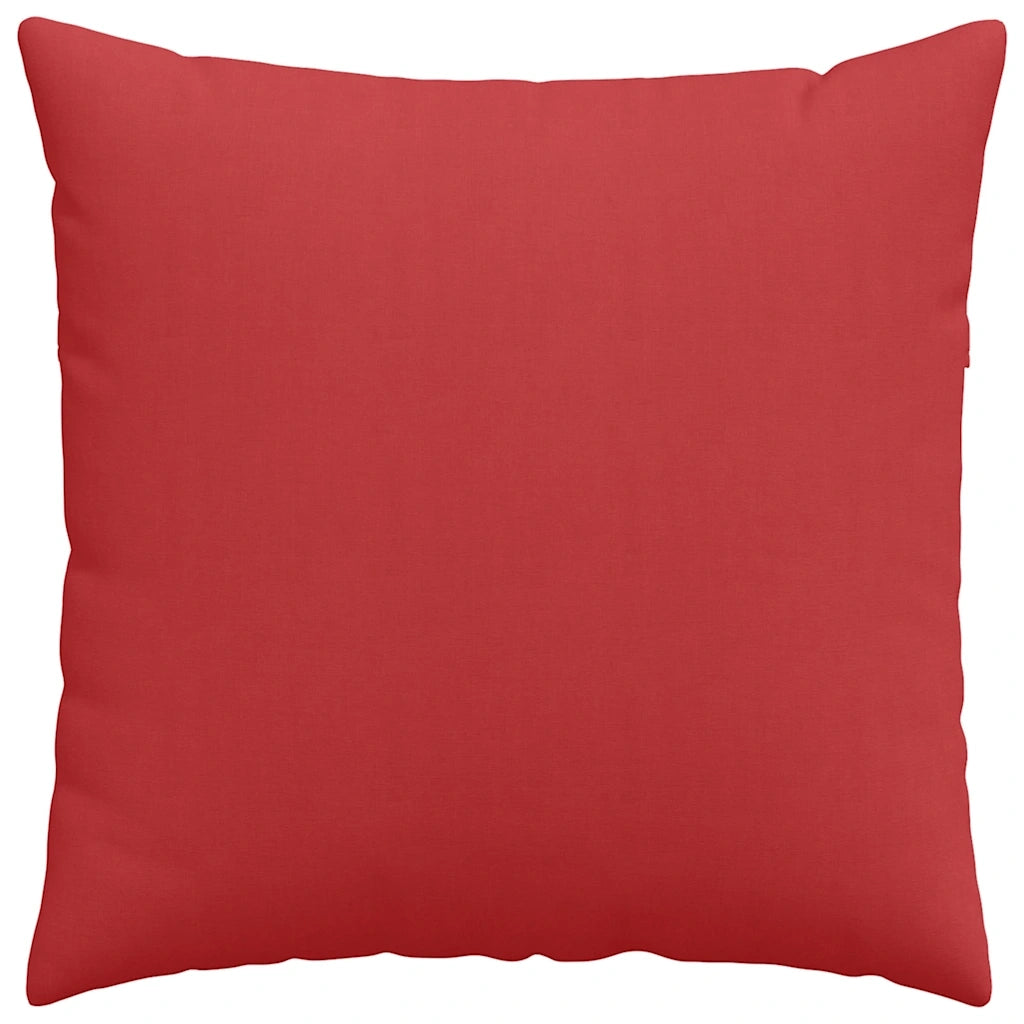 Cuscini da Divano 2 pcs Rosso 60 x 60 cm Tessuto 42014009