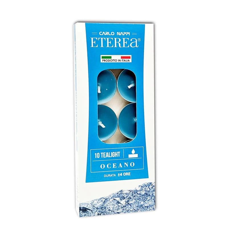 TEA LIGHT IN SET DA 20 PEZZI ALL' OCEANO