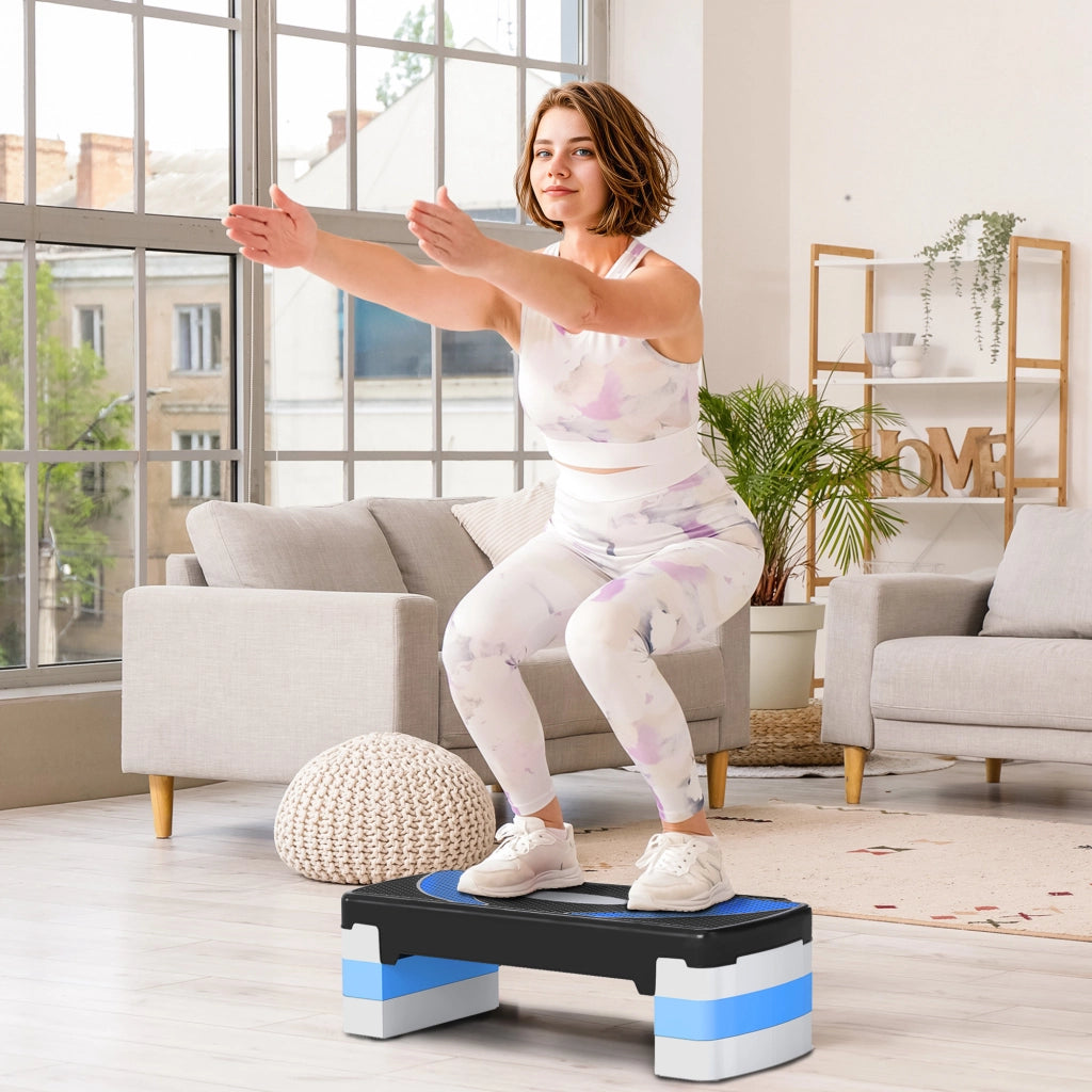 Step Aerobica Fitness ¨C zephmum ¨C Blu 80x31x20 cm