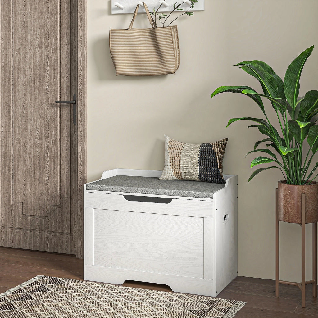 Poltrona con vano contenitore ¨C zephmum ¨C bianco