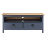 Mobile TV | Armadietto TV | Mobile Porta TV Hill Grigio 110x40x47 cm in Legno di Pino