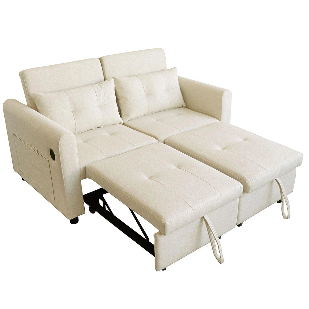 Divano loveseat 3 in 1 - Xylo - Regolabile USB cuscini