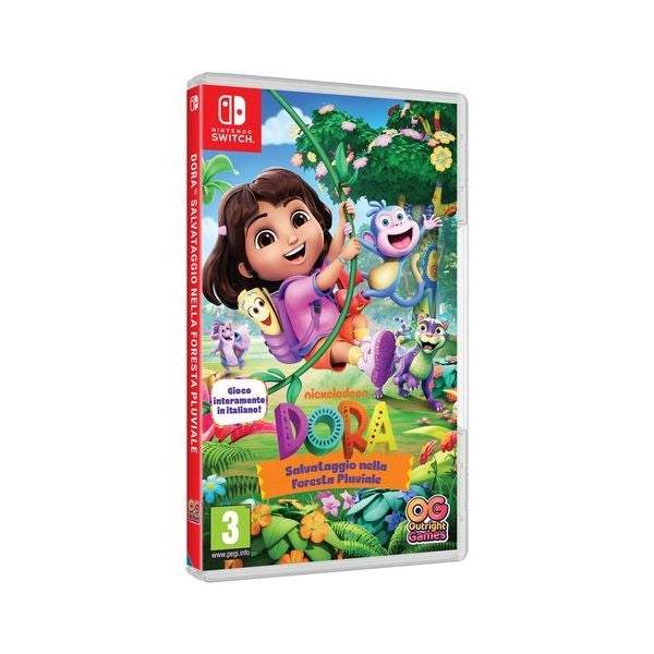 Videogioco outright games 118293 switch dora salvataggio nella foresta