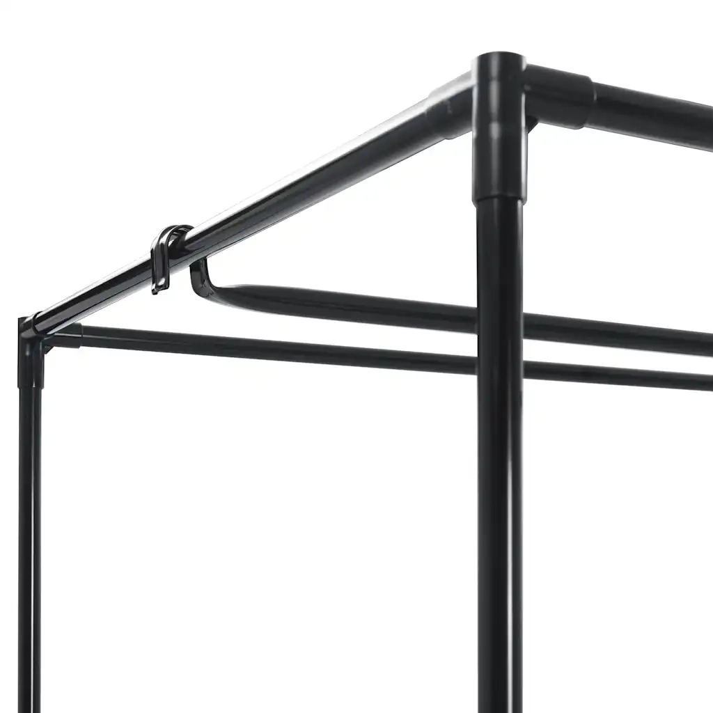 Armadio Nero 75x50x160 cm 282437