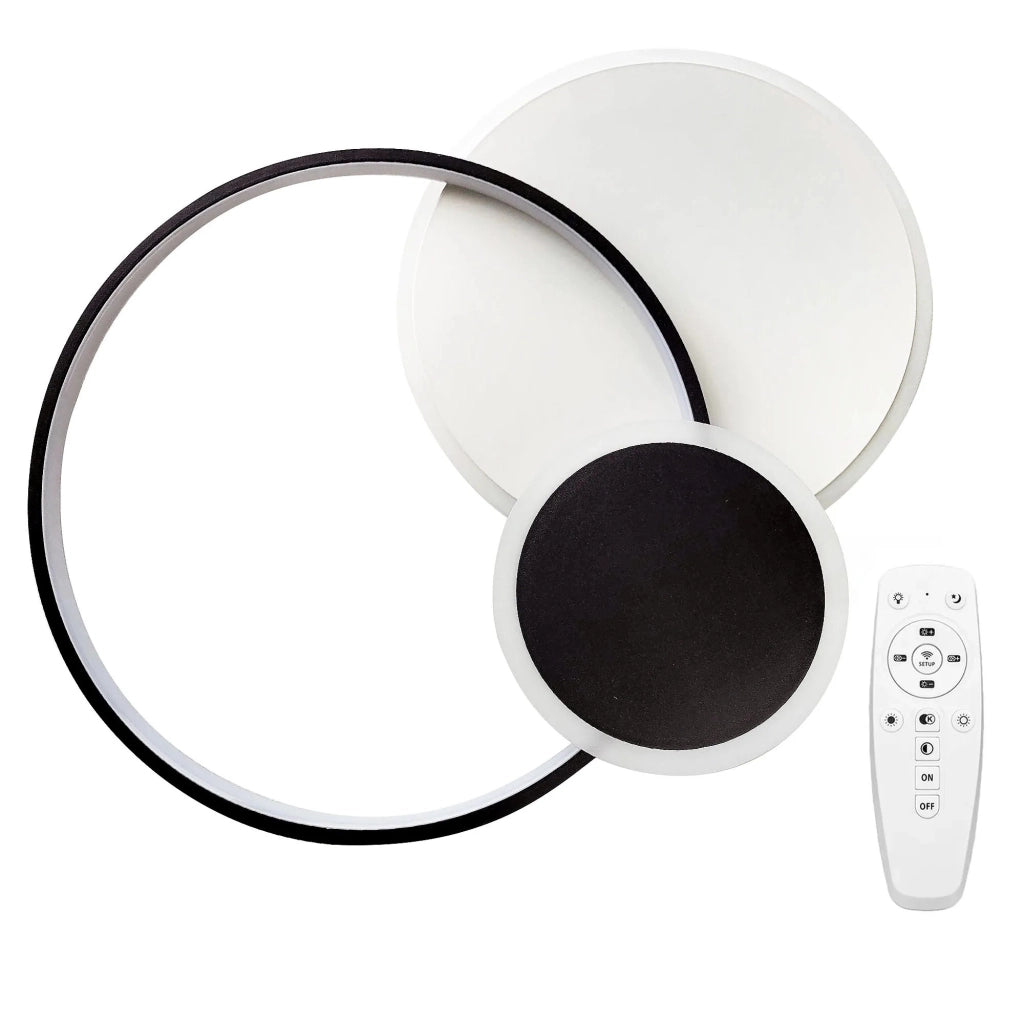 Lampada Da Soffitto App1709-c Black Led
