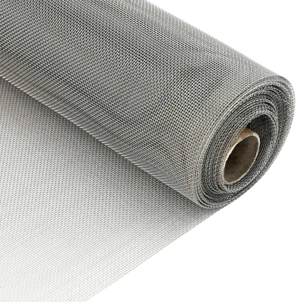 Rete per schermatura 40 x 2000 cm 20 Mesh Argento 42039532