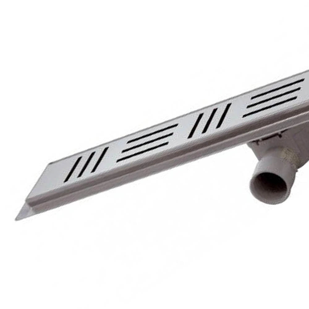 Canalina sifonata a pavimento 12,5x80