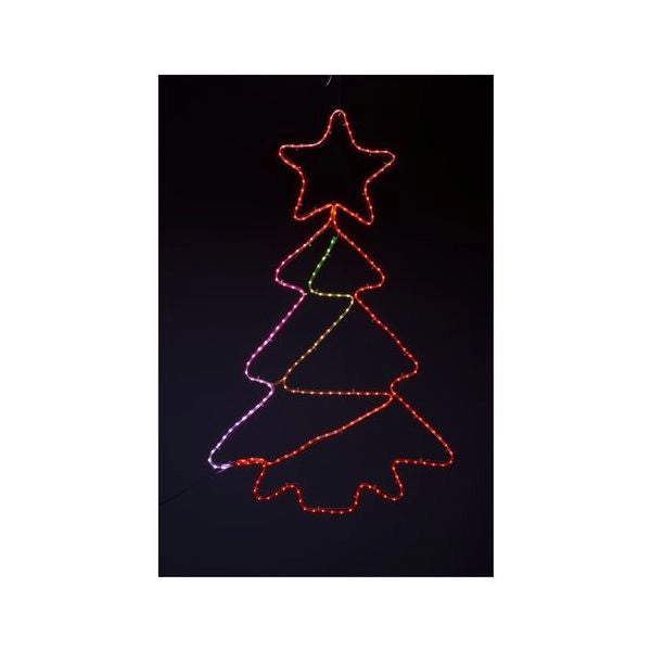 Sagoma albero natale luminoso pre qu italia d4090 albero