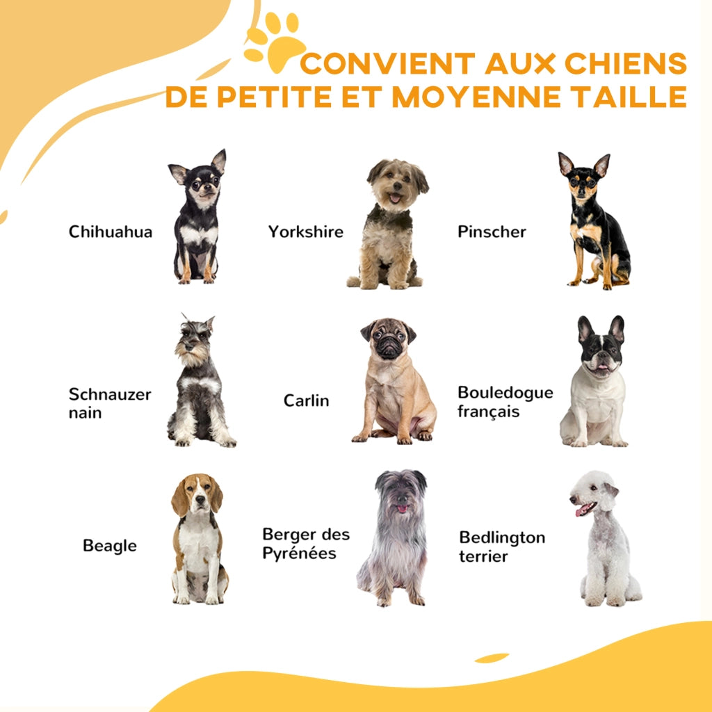 Barriera per cani e scale ¨C zephmum ¨C Nero 74-80x76 cm