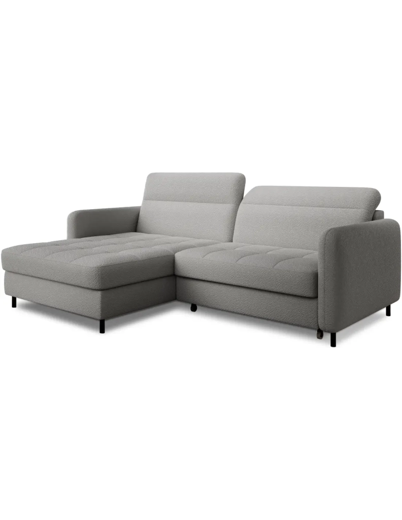 Divano ad angolo collezione GOUMSI colore Grigio chiaro