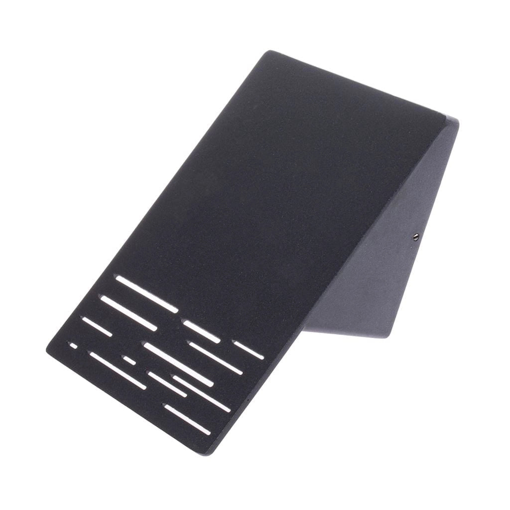 Applique esterna LED 10W 4000K nero IP44 ML099 Milagro