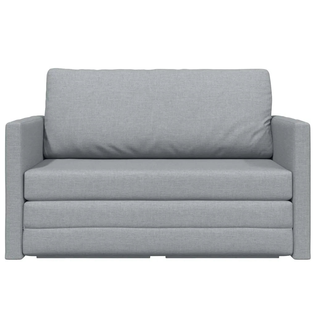 Divano letto | Sof¨¤ letto | Letto singolo 110cm Grigio chiaro Tessuto