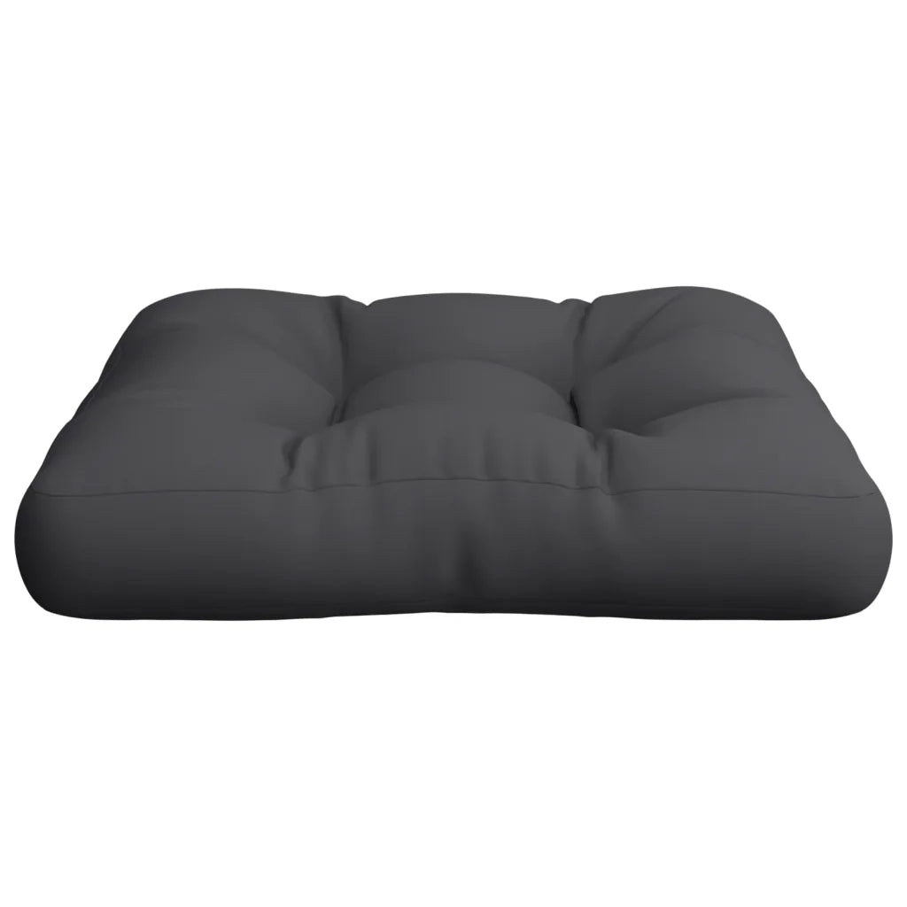 Cuscino per Pallet Nero 58x58x10 cm in Tessuto 360907