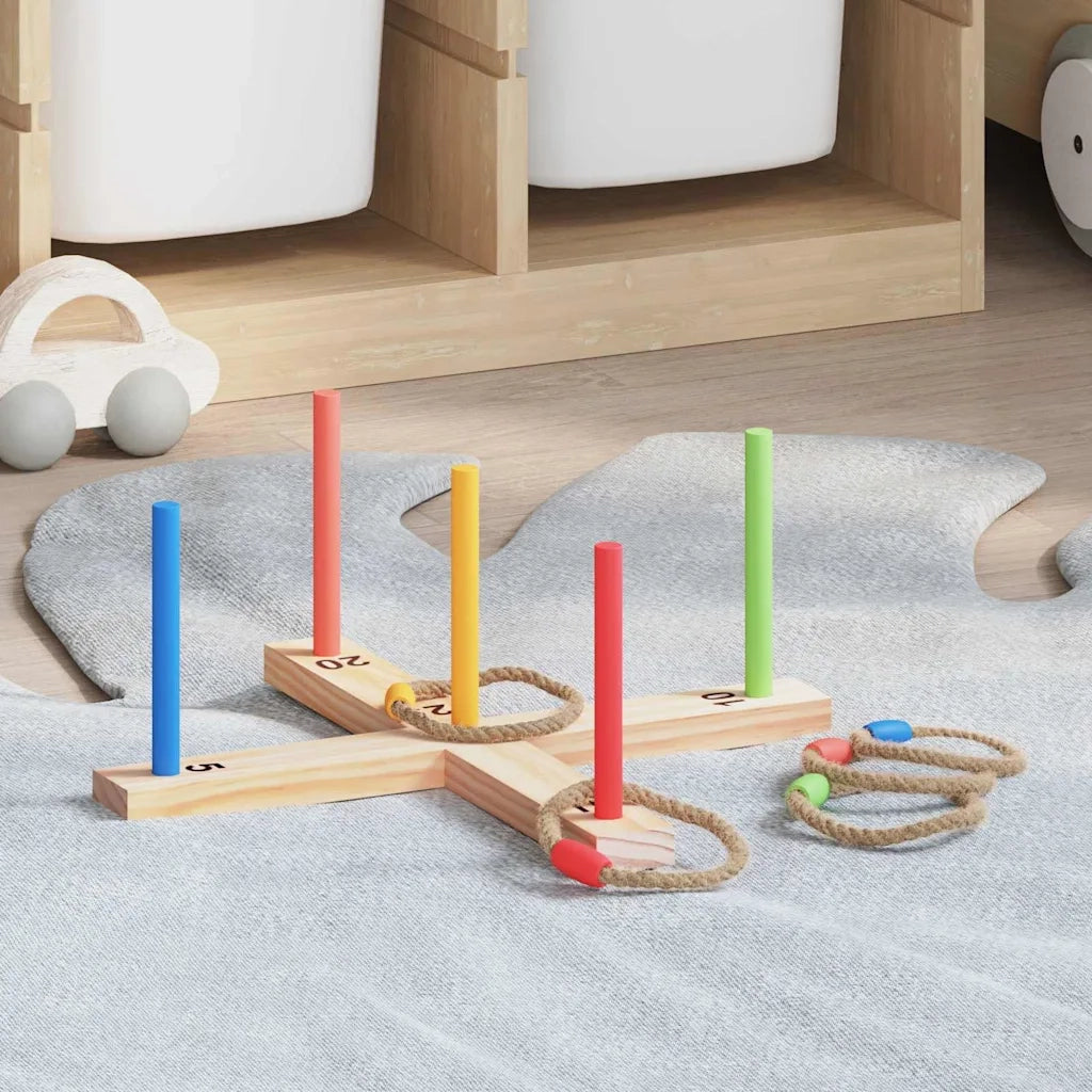 Set di giochi a cerchi Multicolore 41 x 41 x 16 cm CFW2439307