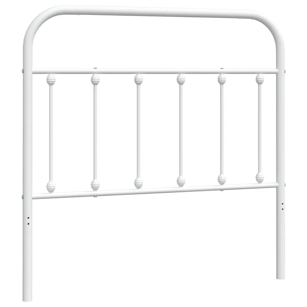 Testiera di Ricambio in Metallo Bianco 100 cm 352656