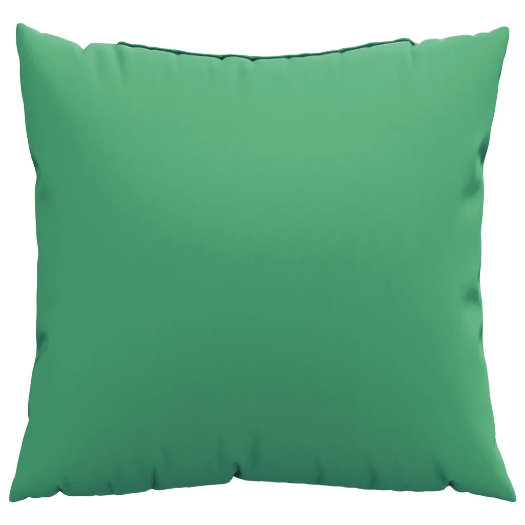 Cuscini per Divano 4 pz-Set di 4 Cuscini per Sofa Verdi 60x60 cm in Tessuto