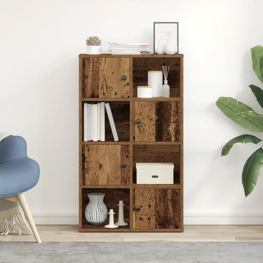 Libreria Legno Vecchio 60x24x101,5 cm in Truciolato 860398