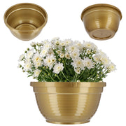 Vaso da fiori in plastica KADAX per cimitero, ideale per crisantemi, 26 cm.