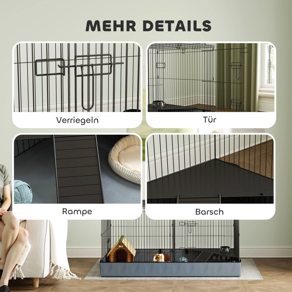 Gabbia per Criceti ¨C Minimal ¨C Nero