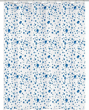 Douchegordijn in Blu - 100% PEVA - 180x200 cm