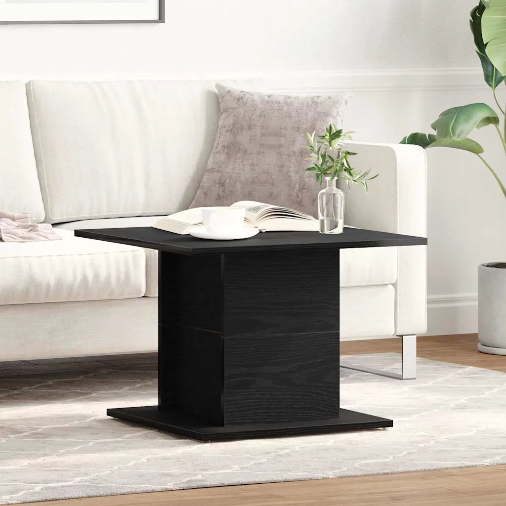 Tavolino da salotto Rovere Nero 55,5 x 55,5 x 40 cm 862717