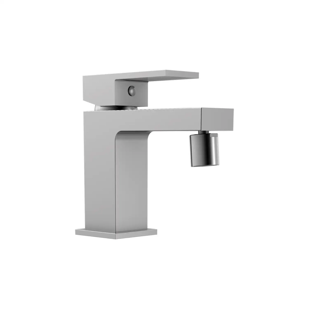 Set miscelatore lavabo e bidet senza scarico ed incasso doccia con deviatore in ottone cromato | Grace