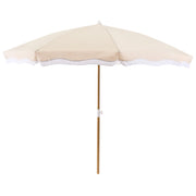 Ombrellone da giardino ⌀ 232 cm beige Elegante e moderno esterno