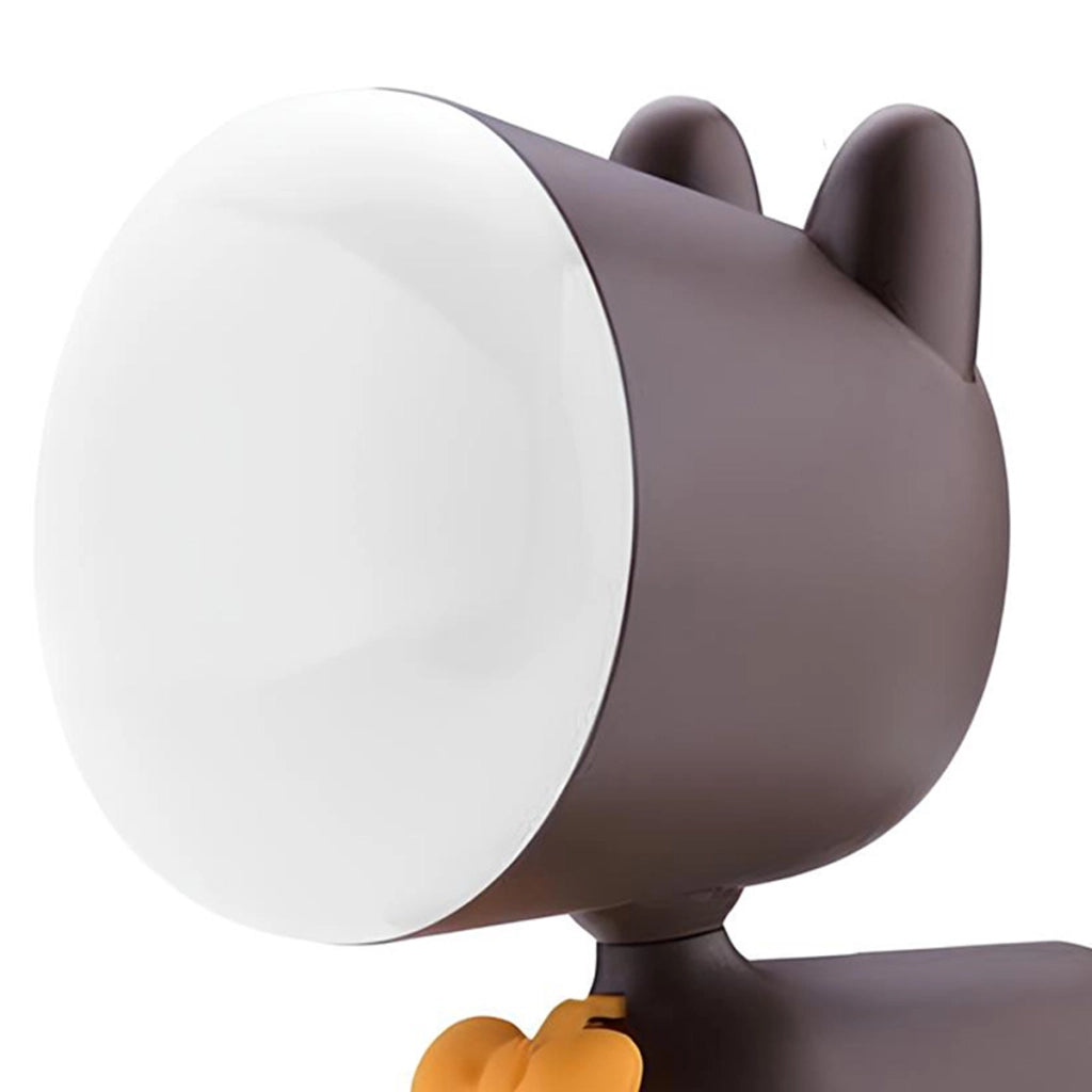 Luce notturna per bambini modello Dog Art Marrone TechKidz