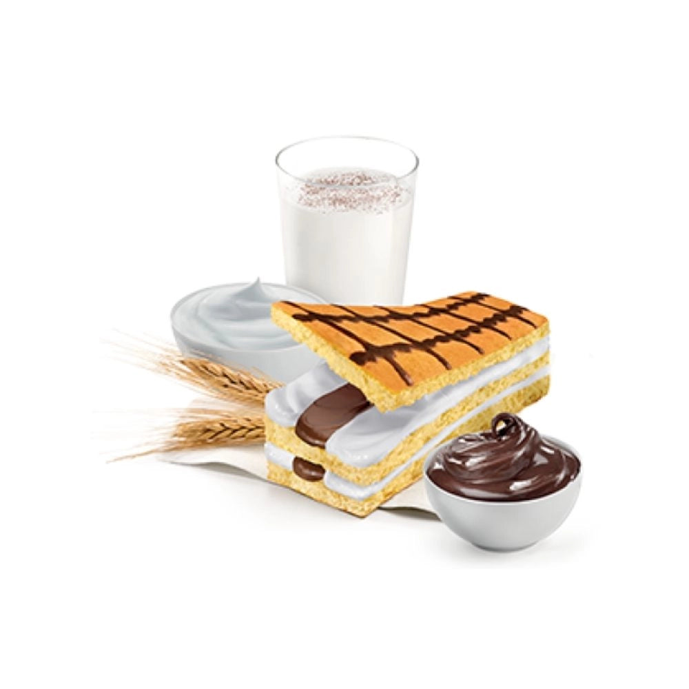 Ferrero kinder brioss al latte e cacao in confezione da 10 merendine 280 gr