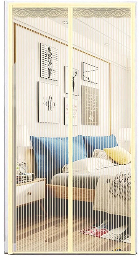 Kit di sostituzione di schermo per porte - chiusura automatica - 100x210cm - beige