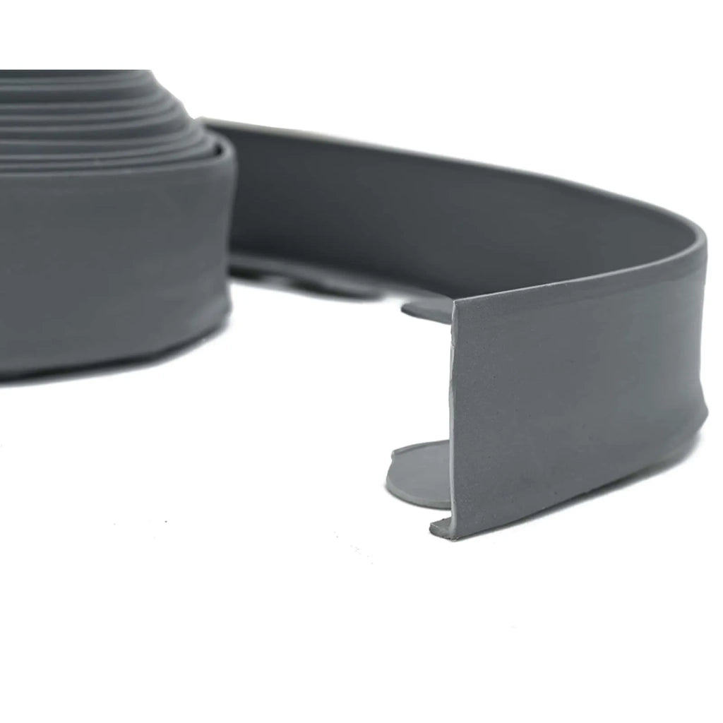 Bordure per prato Grigio 2000 x 4 x 5 cm Plastica 42029845
