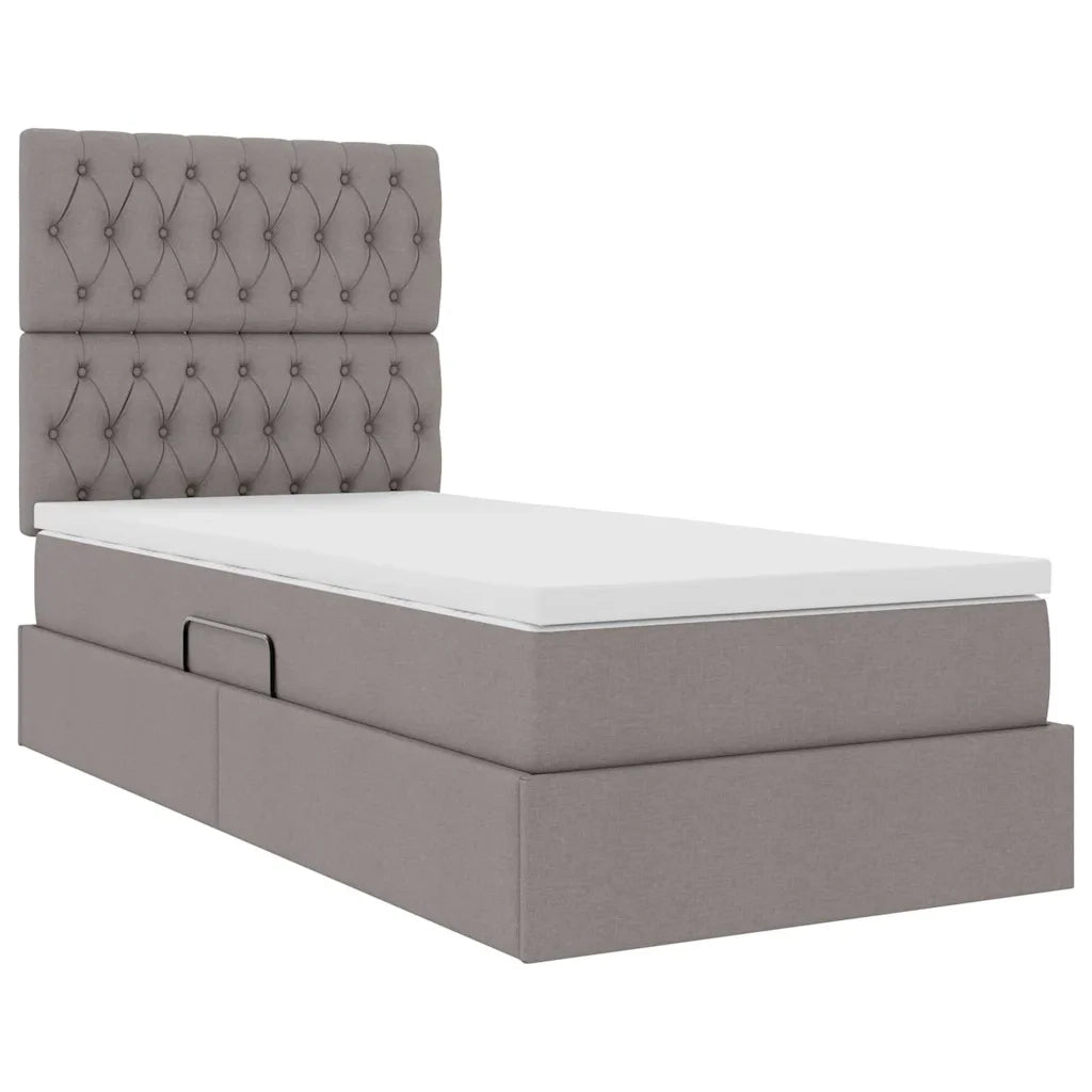 Letto con contenitore e LED Talpa 100 x 200 cm Poliestere