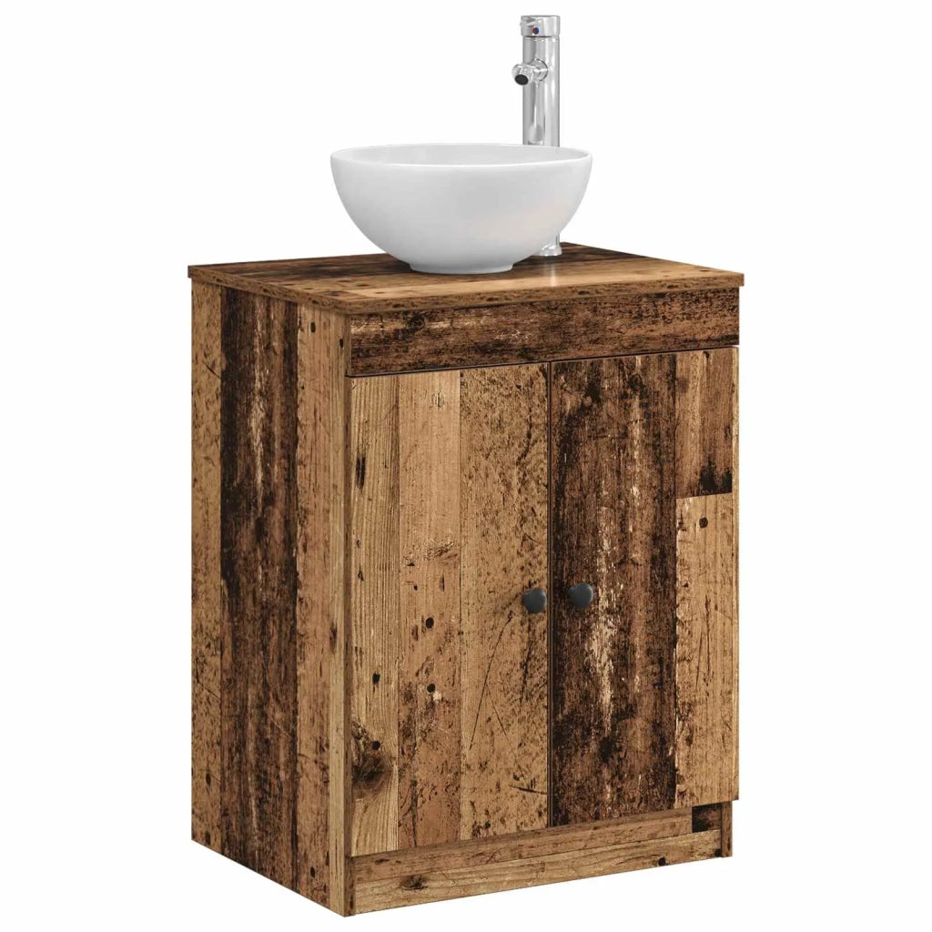 Mobile da Bagno | Armadio da bagno Legno antico 54 x 41 x 70 cm