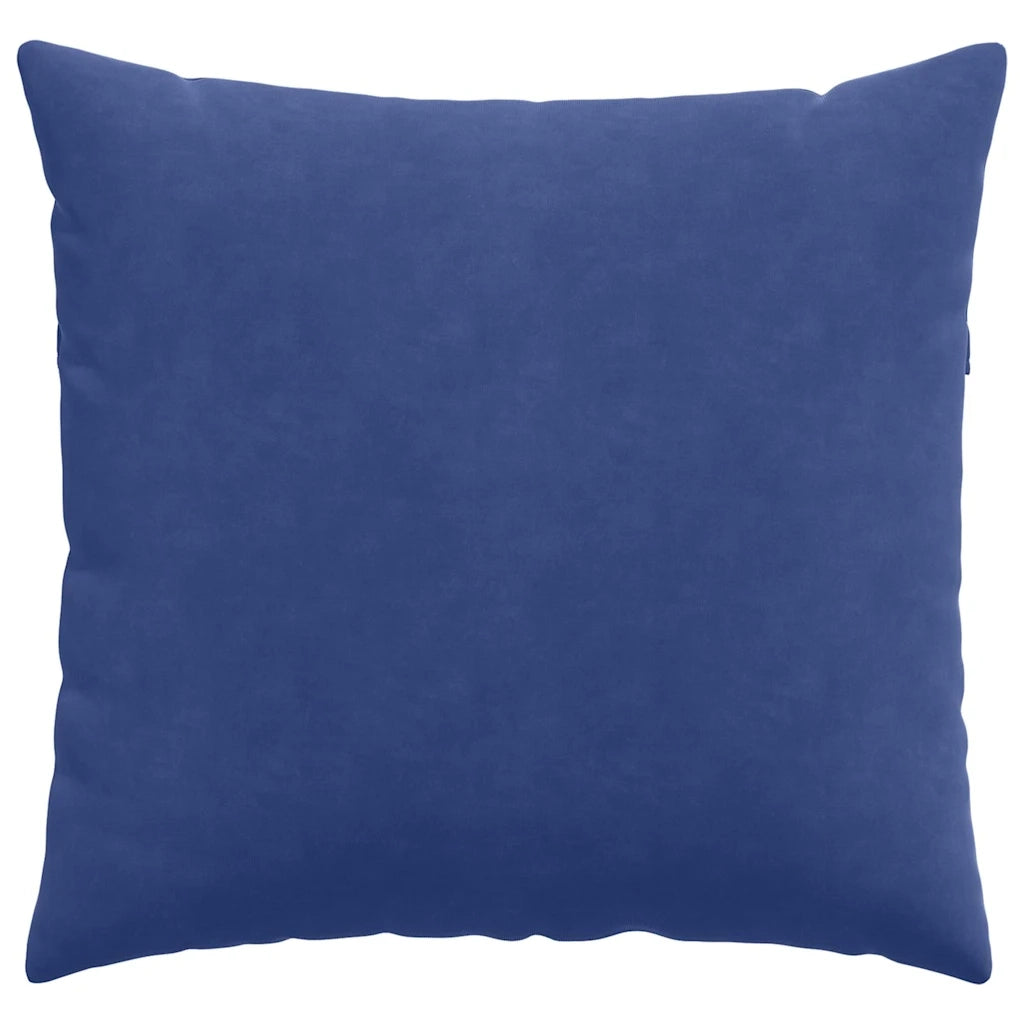 Cuscini da Divano 2 pz-Set di 2 Cuscini per Sofa Blu Polizia 45 x 45 cm Tessuto in Cords