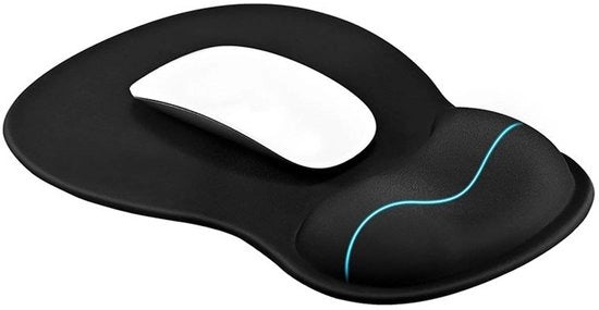 Supporto Ergonomico per Mouse XXL - Supporto per Mouse Gaming - Base Antiscivolo - Materiale Duraturo - Supporto per Mouse con Gel Comodo