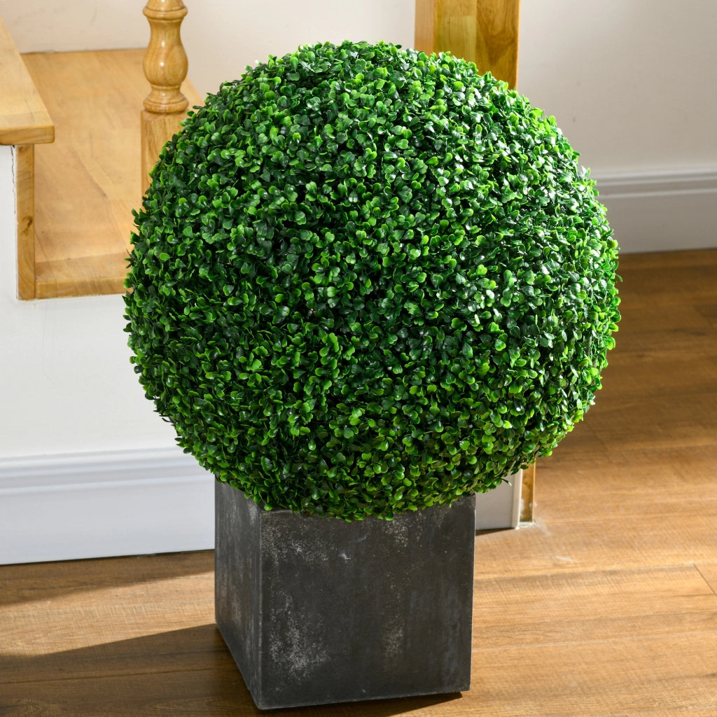 Piante Finte Sfera di Bosso ¨C Minimal ¨C Verde ?50cm Set 2 Pezzi