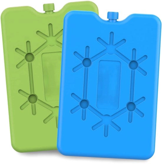 Accessori per Frigorifero - 2 Pezzi - Elemento di Raffreddamento Ultraduro - Elementi di Raffreddamento Piani - Accessori per Frigorifero - Progettazione Spazievolutiva