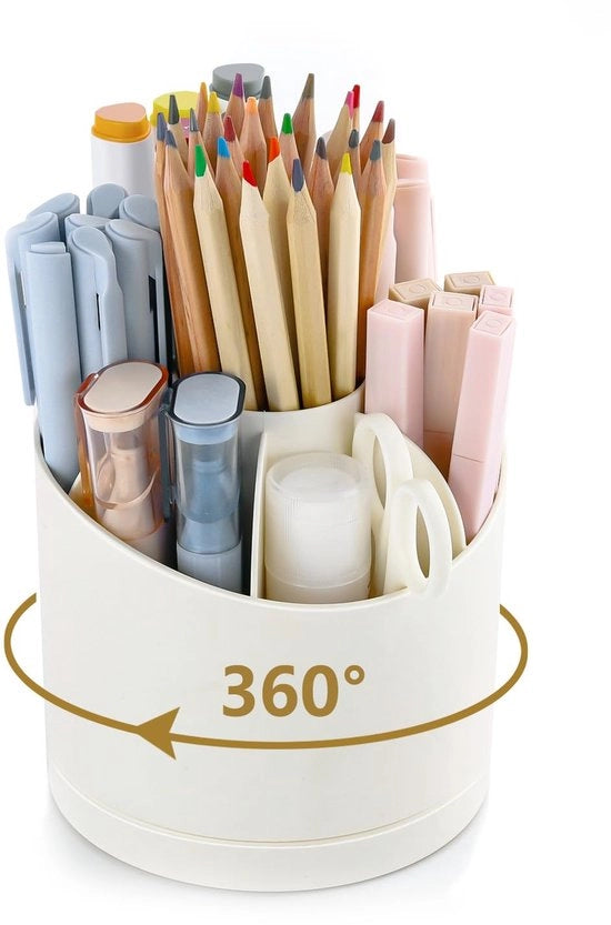 Organizzatore per ufficio, penne 360 gradi girevoli