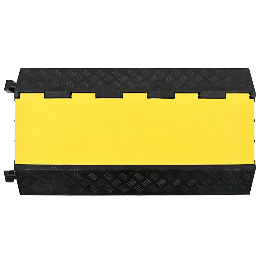 Dosso Passacavi con 3 Canali in Gomma 93 cm 142836