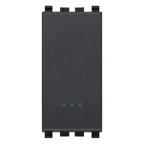 VIMAR EIKON - PULSANTE 1P NC 10A GRIGIO