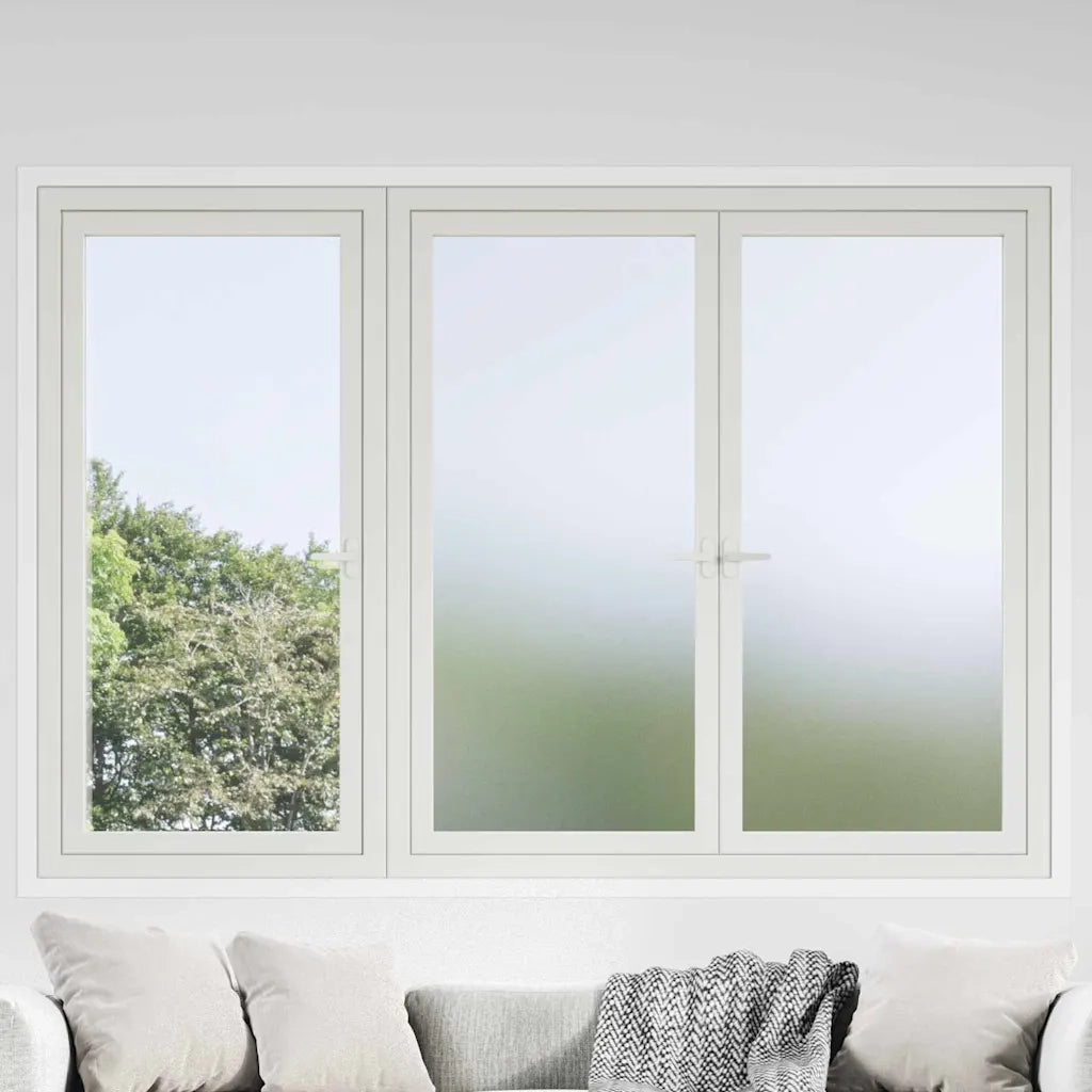 Pellicola per finestra autoadesiva Grigio Frosted 90 x 2000 cm CFW1497276