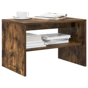 Mobile Porta TV Rovere Fumo 60x40x40 cm in Legno Multistrato 859104
