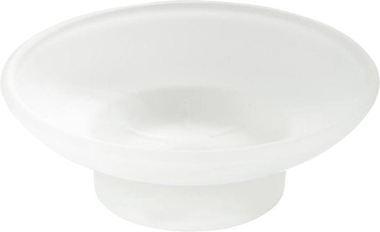 Accessori per la camera da bagno - Contenitore per sapone Riserva componente Vetrino di ricambio 1119284 Bianco