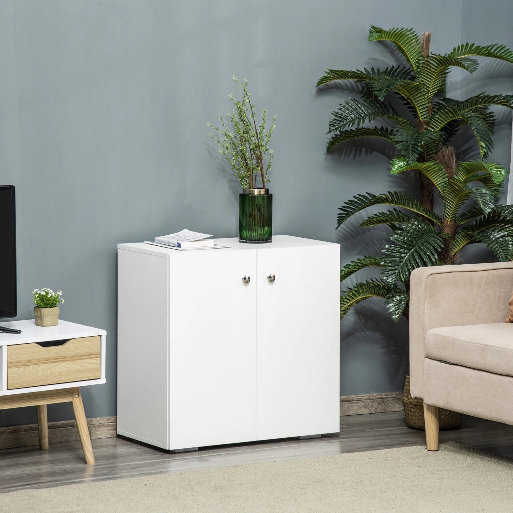 Armadio Battente ¨C Zephmum ¨C Bianco 70x39x70 cm