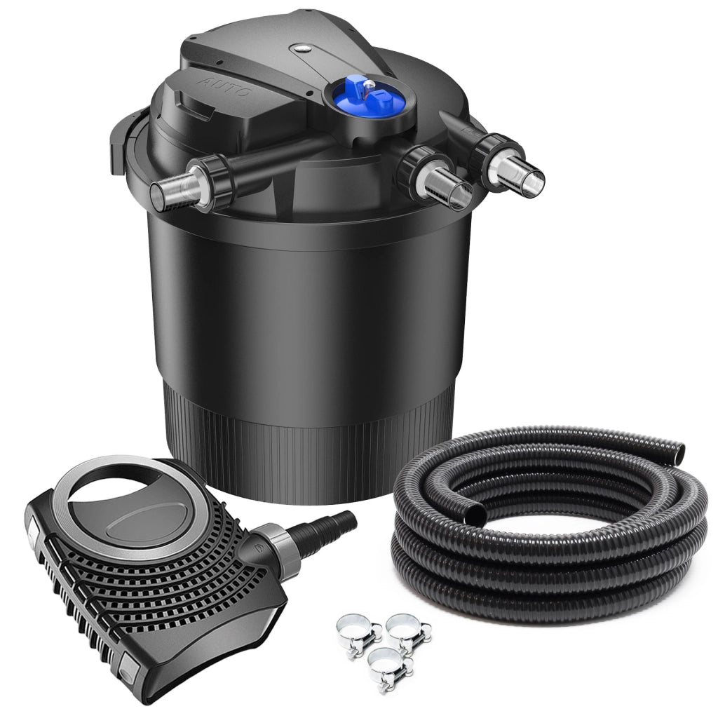 Set filtrante per laghetto CPA-20000 fino a 40000l UVC 36W Pompa NEO6000 Tubo