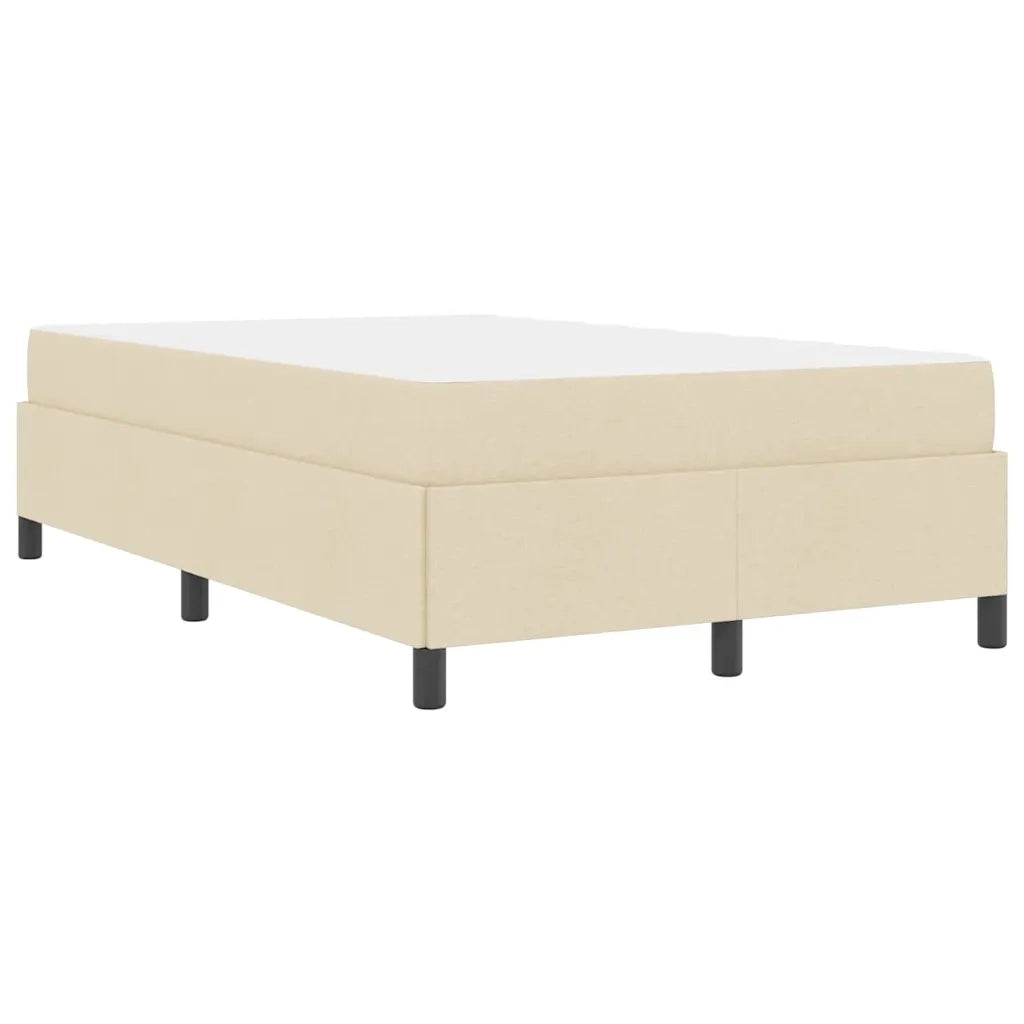 Letto a molle Crema 120 x 190 cm Tessuto 3398848