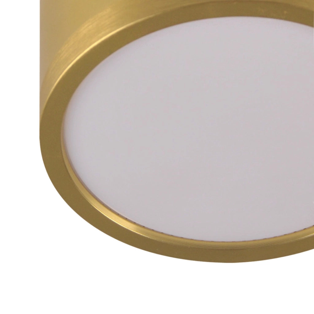 Lampada sospensione MIRELLA 4 spot oro/nero GX53 Polux