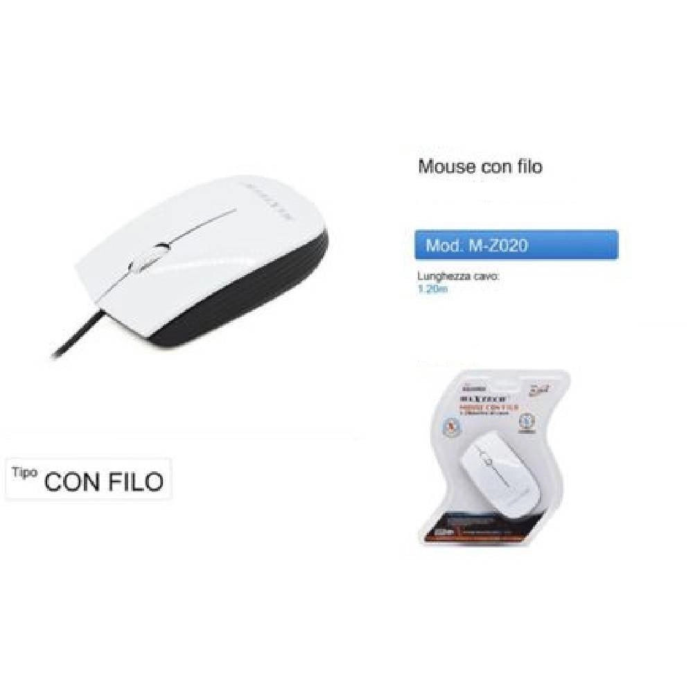 Trade Shop - Mouse Da Gioco Gaming Per Computer Pc Portatile Con Filo Usb 1.2 Metri M-z020 -