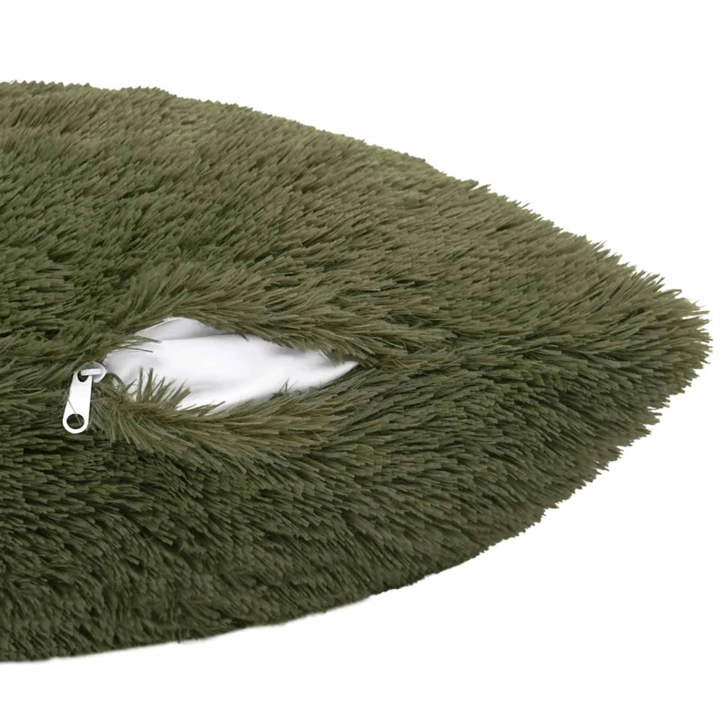 Cuscino con cuscino HEERLEN 6 pz Verde Fleece PV 924803